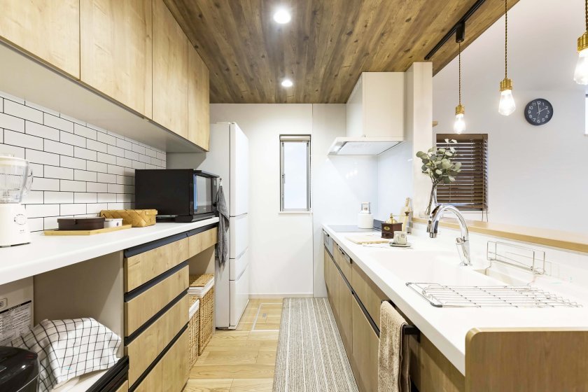 動線と収納を重視した毎日の料理を時短にするレイアウト