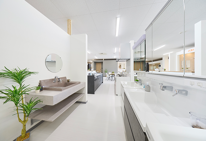 洗面化粧台コーナー