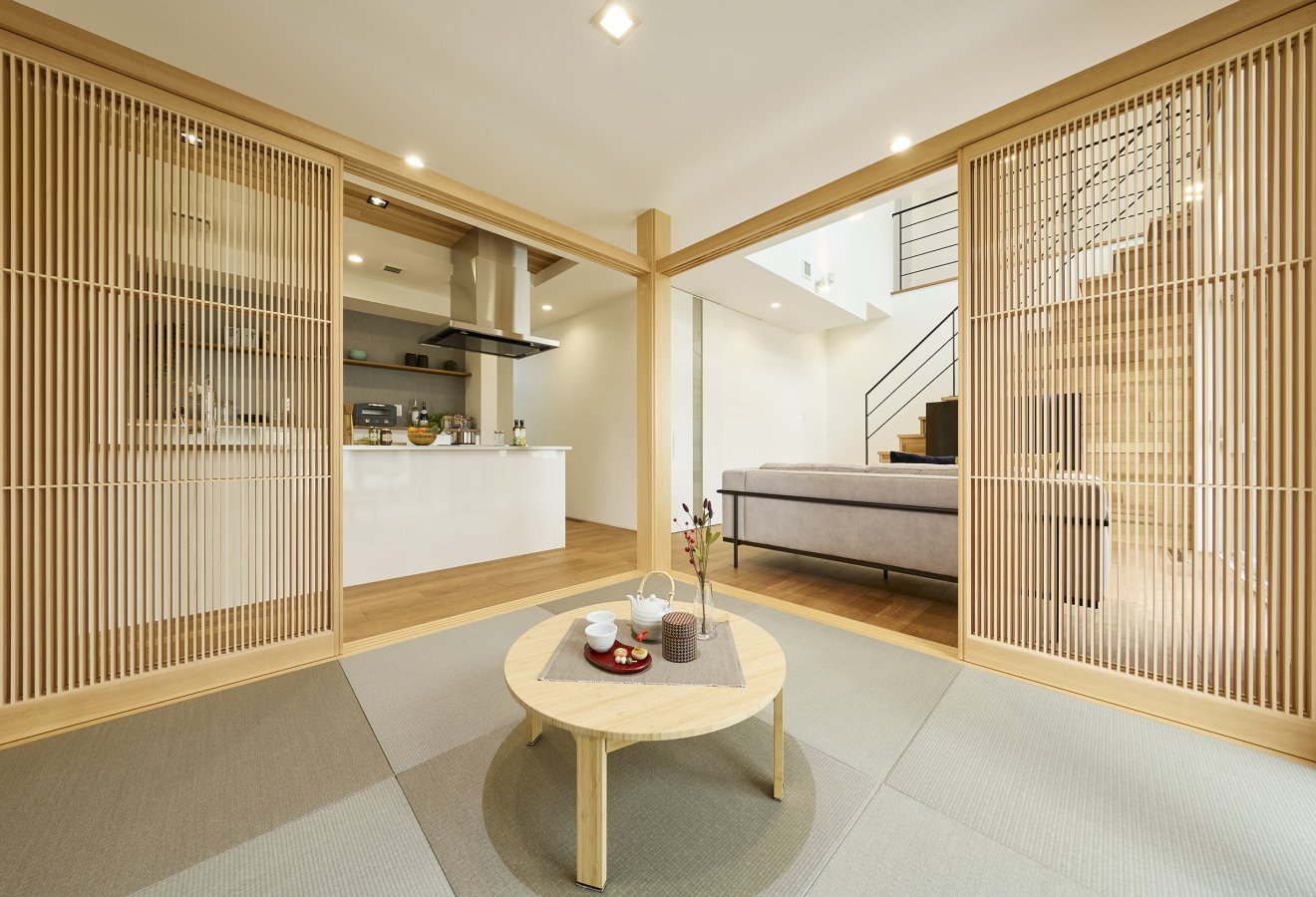 モデルハウス「ハイブリッド床快」