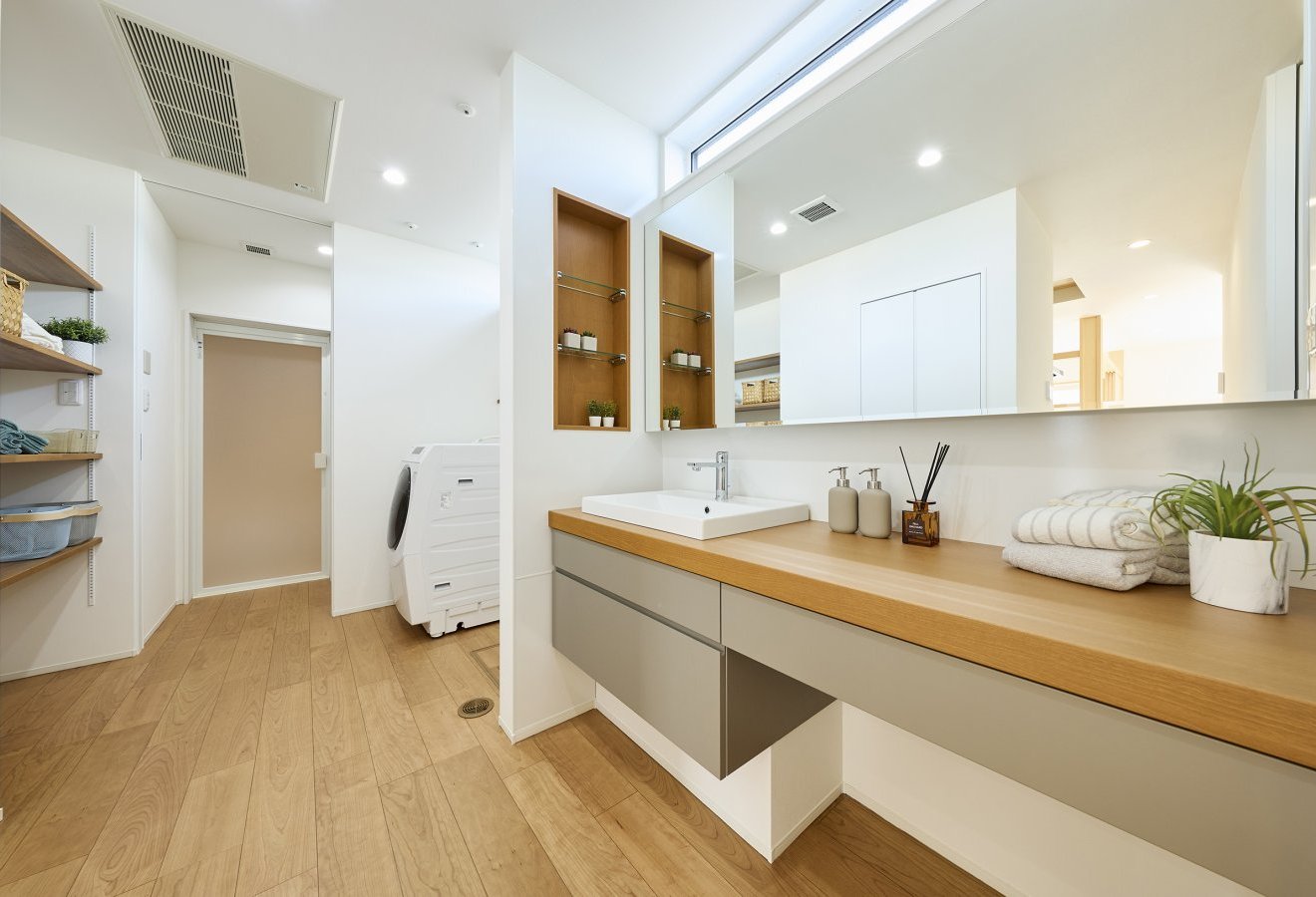 モデルハウス「ハイブリッド床快」