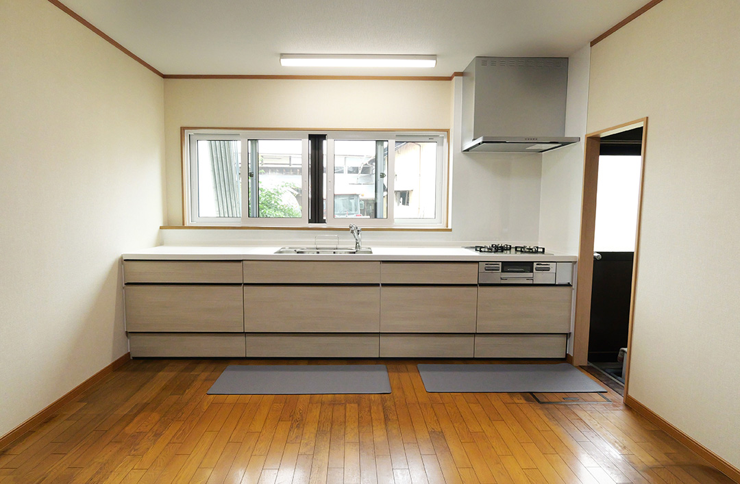 古くなった水まわり設備を一新した、キッチン&お風呂リフォーム!